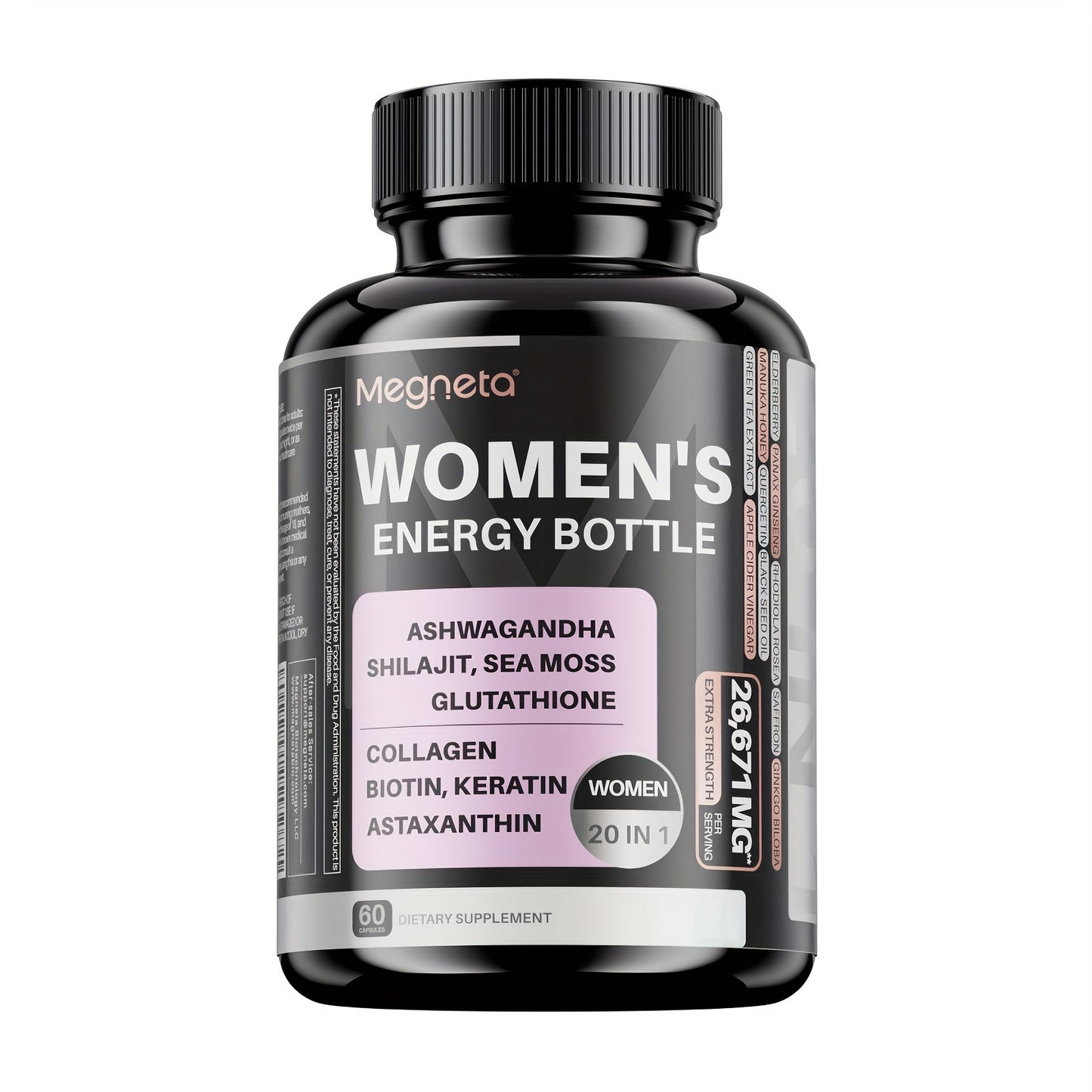 Megneta women energy supplements-20 In 1 Vitamins