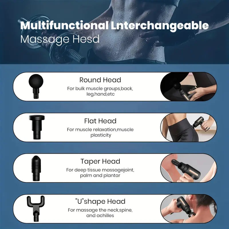 Fascia Gun Muscle Relaxation Massager