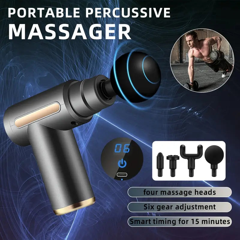 Fascia Gun Muscle Relaxation Massager