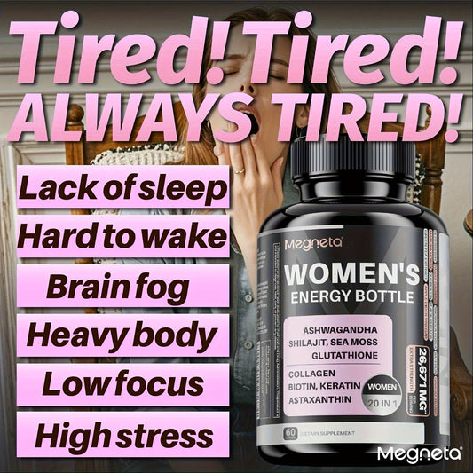 Megneta women energy supplements-20 In 1 Vitamins