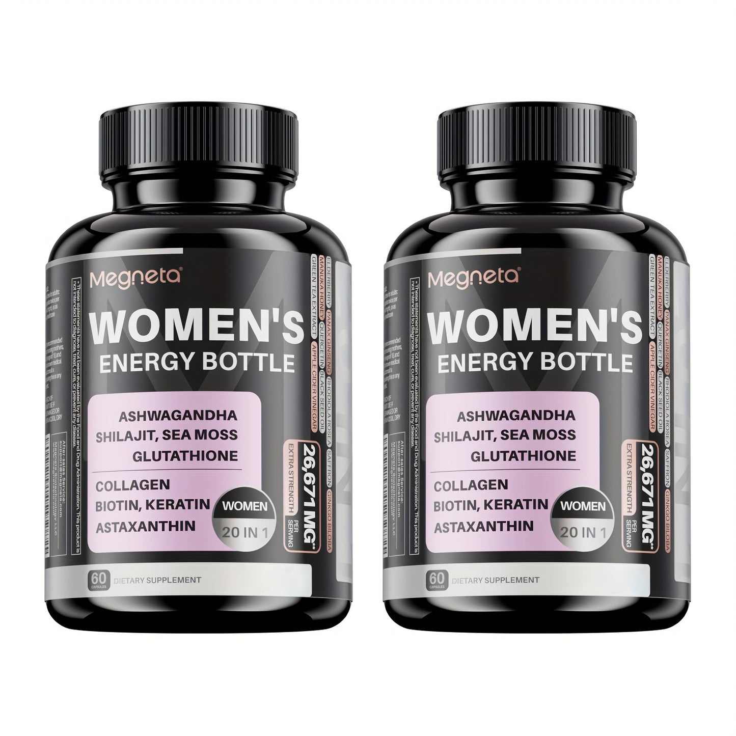 Megneta women energy supplements-20 In 1 Vitamins